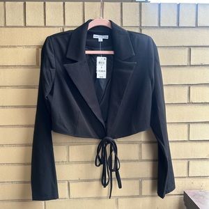 Wrap Tie Blazer